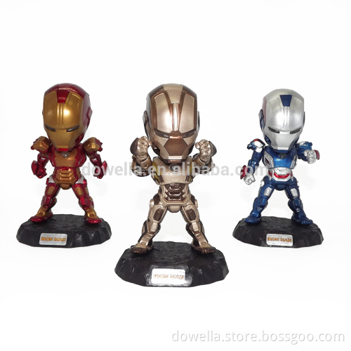 custom ironman action figure with LED light